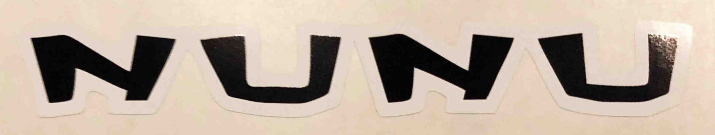Kona Nunu Top tube decal - H Lloyd Cycles