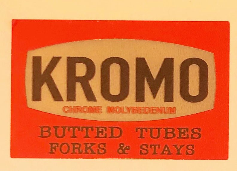 Kromo Plain gauge butted tubes, forks and stays - H Lloyd Cycles