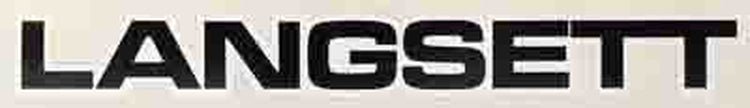 Langsett downtube decal - H Lloyd Cycles