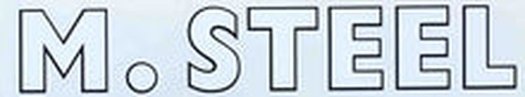 M STEEL (Gosforth) downtube decal - H Lloyd Cycles