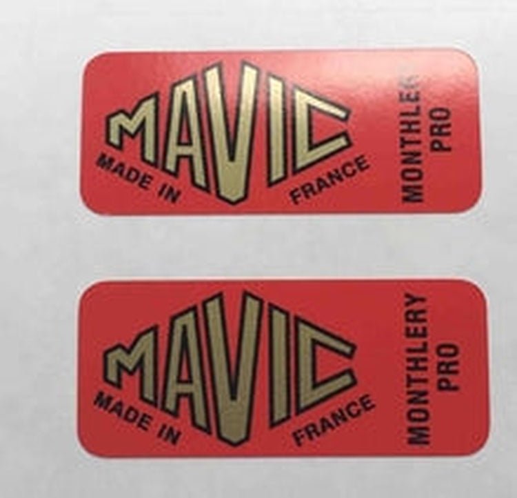 Mavic Monthlery Pro Rim Decals - H Lloyd Cycles