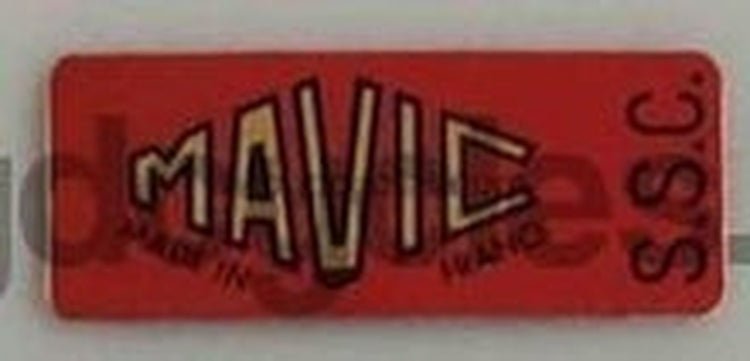 MAVIC S.S.C. rim sticker NOS - H Lloyd Cycles