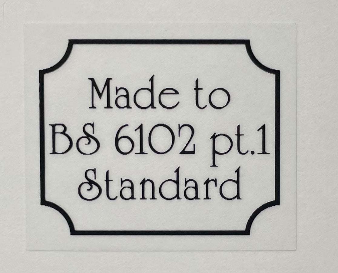 Orange BS Standard decal - H Lloyd Cycles