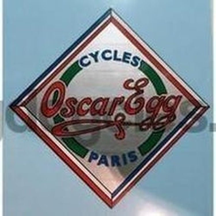 OSCAR EGG head/seat crest decal. - H Lloyd Cycles