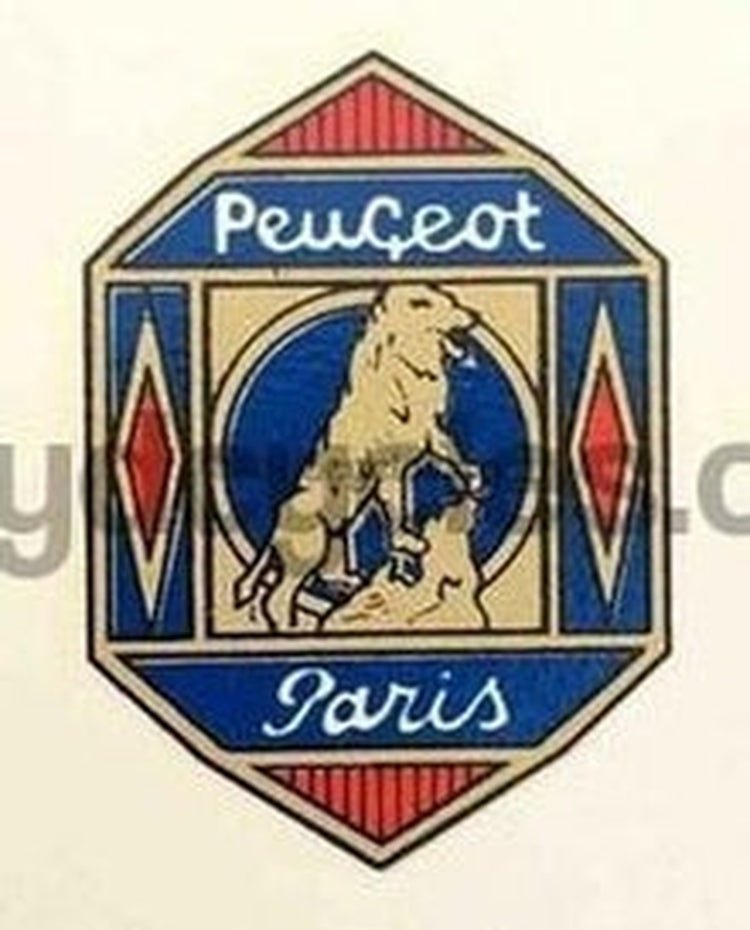 Peugeot Early Head/Seat Decal - H Lloyd Cycles