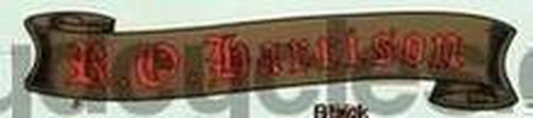 R O HARRISON down tube transfer. - H Lloyd Cycles