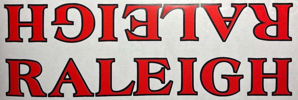 Raleigh 80's Downtube - H Lloyd Cycles