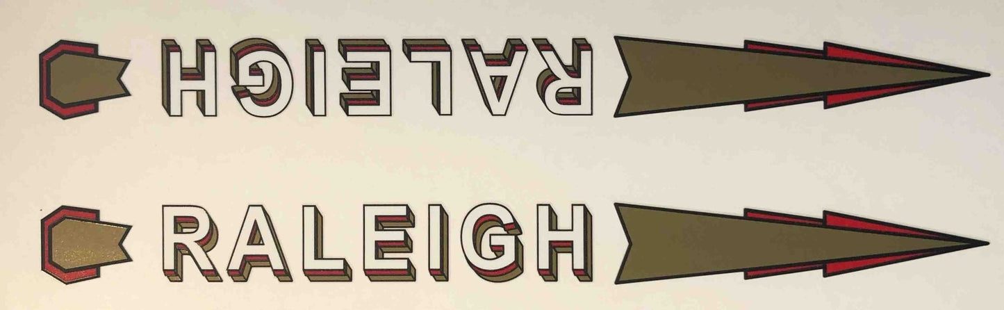 Raleigh Lenton Sports Downtube decal - H Lloyd Cycles