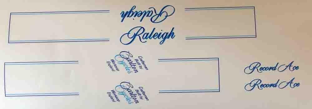 Raleigh Record Ace set blue - H Lloyd Cycles