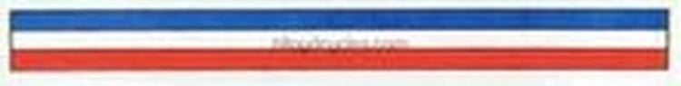 RED - WHITE - BLUE band for seat tube. - H Lloyd Cycles