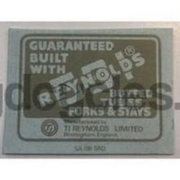 Reynolds 531 F77 - 82 Original Dryfix - H Lloyd Cycles