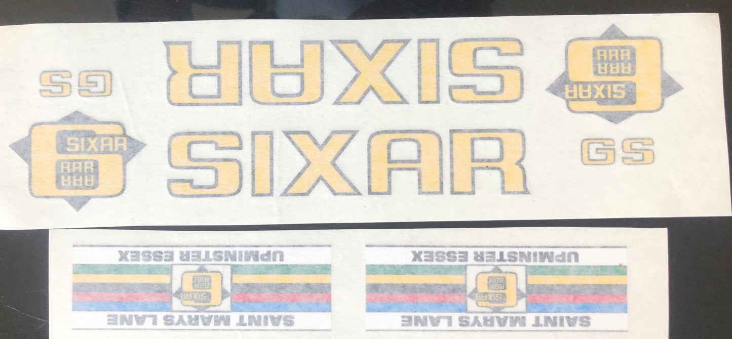 SIXAR (Upminster) set - H Lloyd Cycles