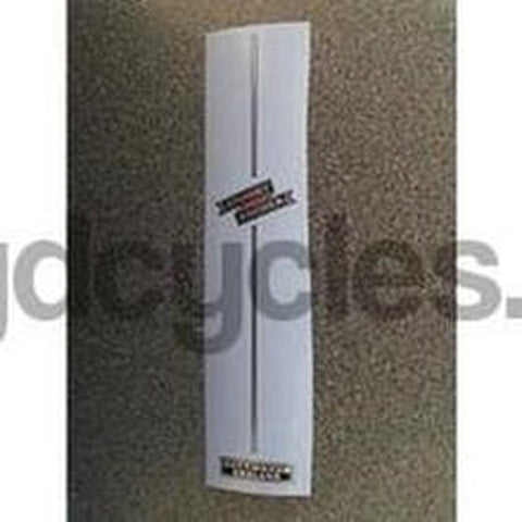 Sturmey Archer DBU battery tube decals. Superb detail