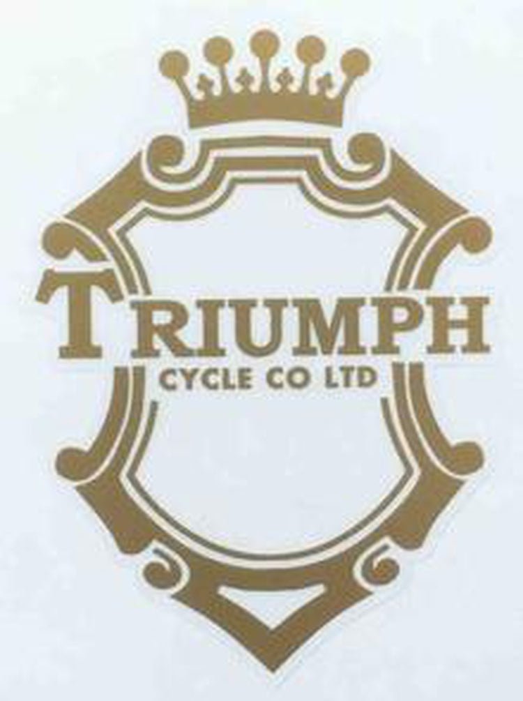 TRIUMPH head/seat/mudguard. - H Lloyd Cycles