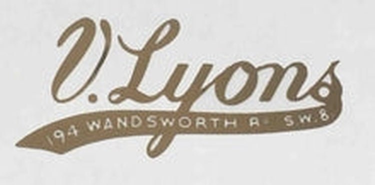 Vic Lyons DT Decal - H Lloyd Cycles