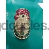 Vintage FLYING SCOT decals AND METAL HEAD BADGE