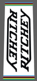 RITCHEY DOWNTUBE DECALS