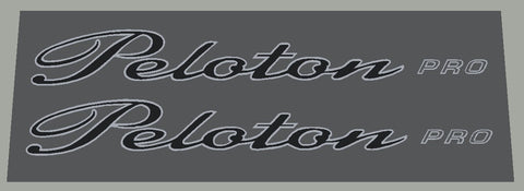Schwinn Peloton Pro Down Tube Decals