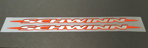 Schwinn Down Tube Decals