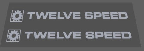 Schwinn Twelve Speed Decals