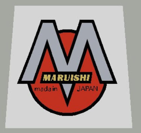 Maruishi Head Tube Decal