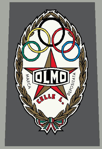 Olmo vintage headbadge