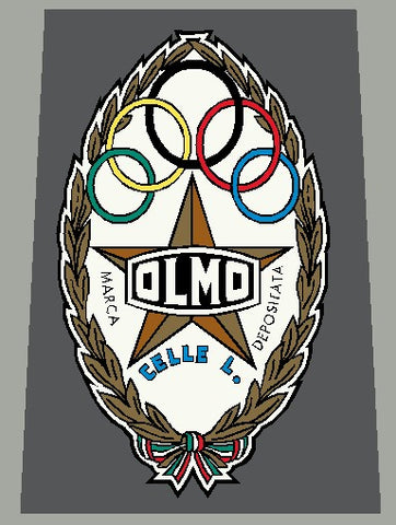Olmo vintage headbadge