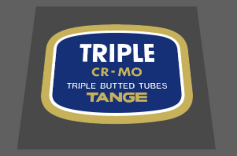 Tange Triple butted Cr-Mo