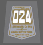 Ishiwata Frame 024 Decals