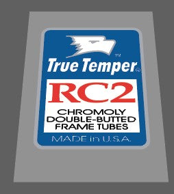 True Temper RC2 tubing decal