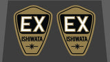 Ishiwata EX Frame Decals