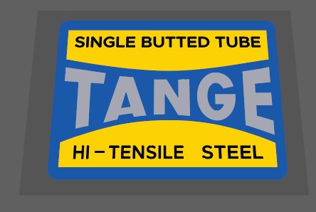Tange single butted Hi-Tensile