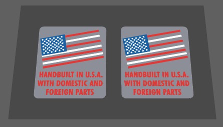 Greg Lemond Flag decals