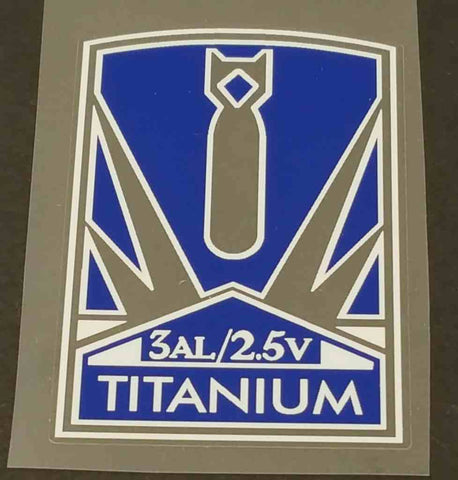 Airbourne Titanium decal