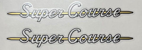 Carlton super course top tube decal