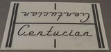 Centurion Down Tube decals