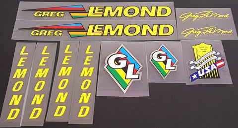Greg Lemond Decal set