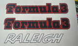 Raleigh Tomahawk decal set