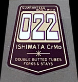 Ishiwata Frame 022 Decals