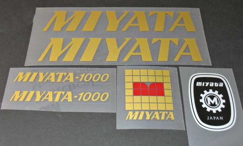 Miyata 1000 decal set
