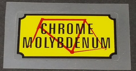 Miyata Chrome Molybdenum decal