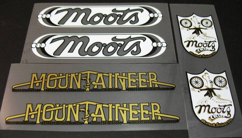Moots Mountaineer Decal set