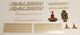 Raleigh Decal Sets