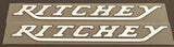 RITCHEY DOWNTUBE DECALS