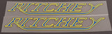 RITCHEY DOWNTUBE DECALS