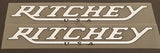 RITCHEY DOWNTUBE DECALS