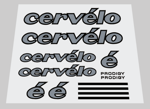 Cervelo Prodigy 2001 decal set
