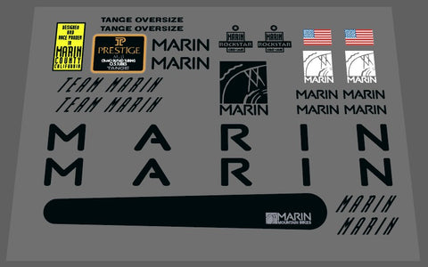 Marin 1991 Team Marin set