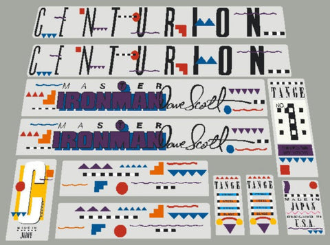 Centurion Ironman Decal set