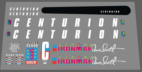 Centurion Ironman 1989 decal set